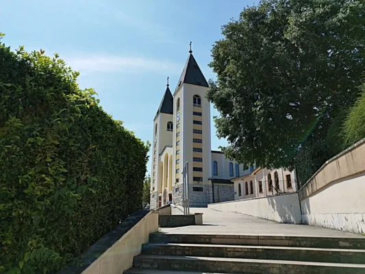 Immagine: Chiesa di Medjugorje 