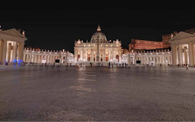 Giubileo Roma piazza e Basilica di San Pietro