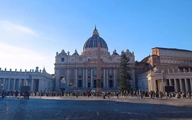 Giubileo Roma piazza e Basilica di San Pietro