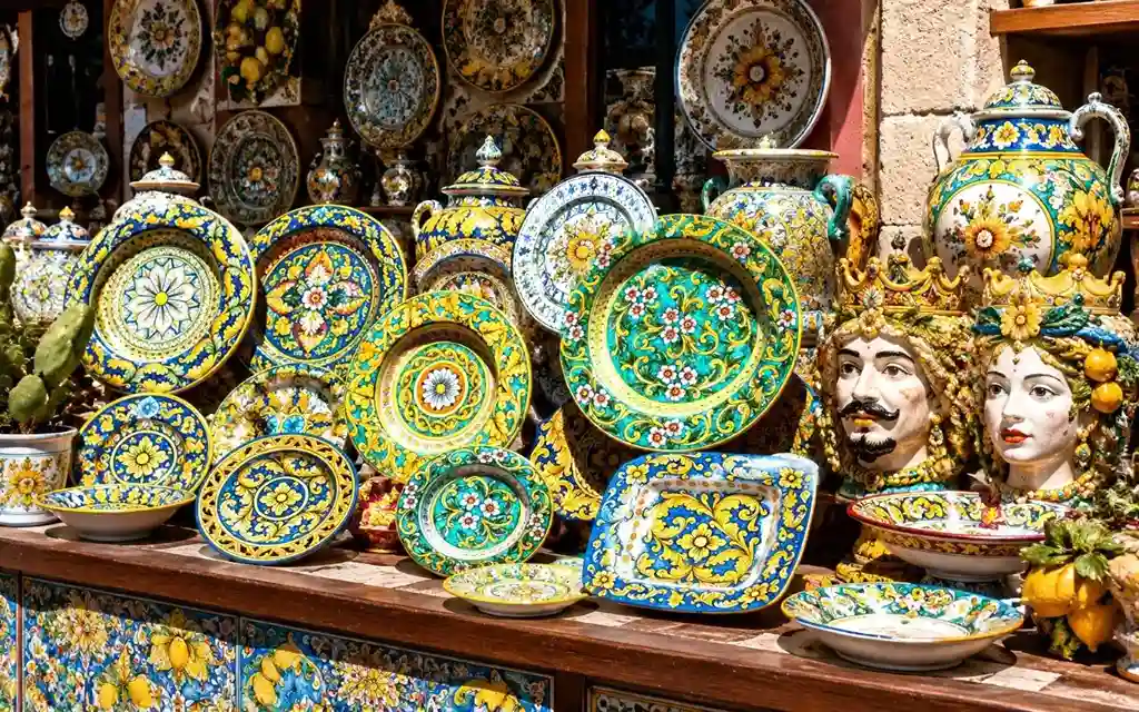 Ceramiche siciliane per viaggi in Sicilia su misura